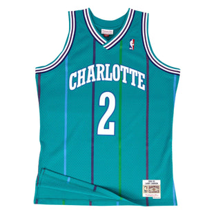 Youth Swingman Jersey Charlotte Hornets Road 1992-93 Larry Johnson