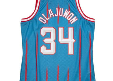 Men Reload Swingman Hakeem Olajuwon Houston Rockets 1996-97 Jersey