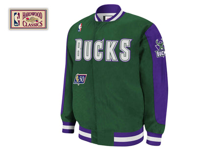 1996-97 Authentic Warm Up Jacket Milwaukee Bucks