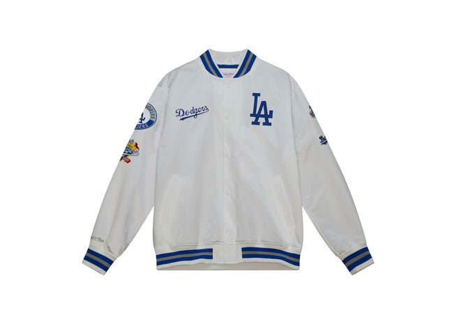 City Collection Lightweight Satin Jacket Los Angeles Dodgers