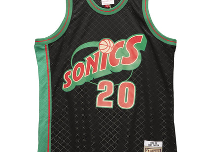 Men Neapolitan Swingman Gary Payton Seattle Supersonics 1995-96 Jersey