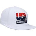Men's USA Basketball Mitchell & Ness White 1992 Dream Team Snapback Hat