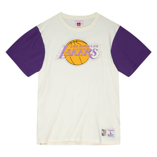 Color Blocked S/S Tee Los Angeles Lakers
