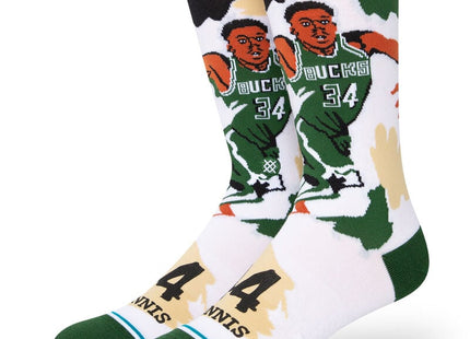 NBA X STANCE PAINT COLLECTION CREW SOCKS