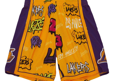 Men Slap Sticker Swingman Los Angeles shorts