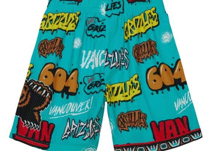 Men Slap Sticker Swingman Vancouver Grizzlies 1998-99 Shorts