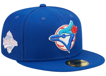 Pop Sweat Toronto Blue Jays New Era band Undervisor 1992 MLB World Series Cooperstown Collection 59FIFTY Fitted Hat - Royal