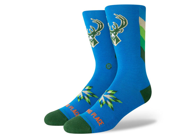 Miluawkee bucks NBA X STANCE 2023 CITY EDITION CREW SOCKS