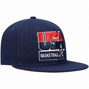 Men's USA Basketball Mitchell & Ness White 1992 Dream Team Snapback Hat