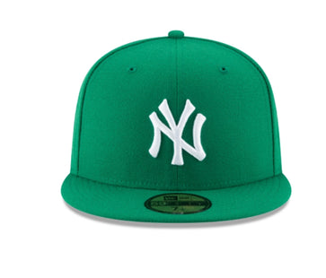 NEW YORK YANKEES KELLY GREEN BASIC 59FIFTY FITTED