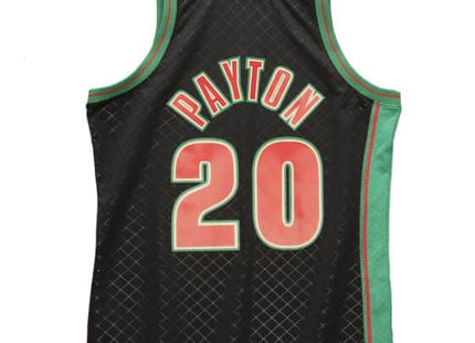 Men Neapolitan Swingman Gary Payton Seattle Supersonics 1995-96 Jersey