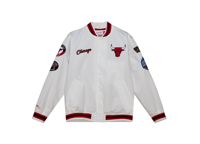 City Collection Lightweight Satin Jacket Chicago Bulls