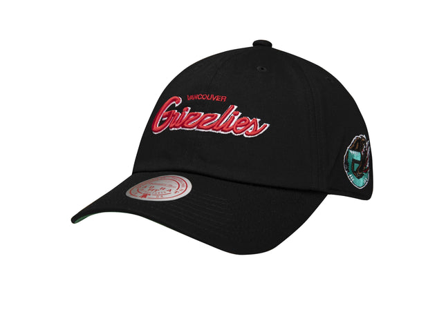 Foundation Script Dad Hat Strapback HWC Vancouver Grizzlies