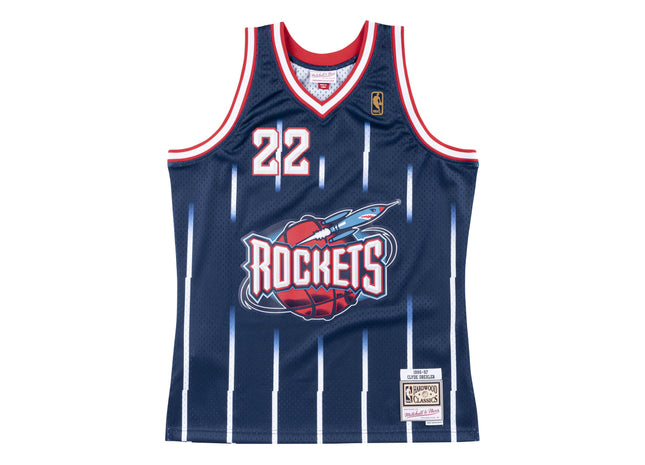 Swingman Jersey Houston Rockets Road 1996-97 Clyde Drexler