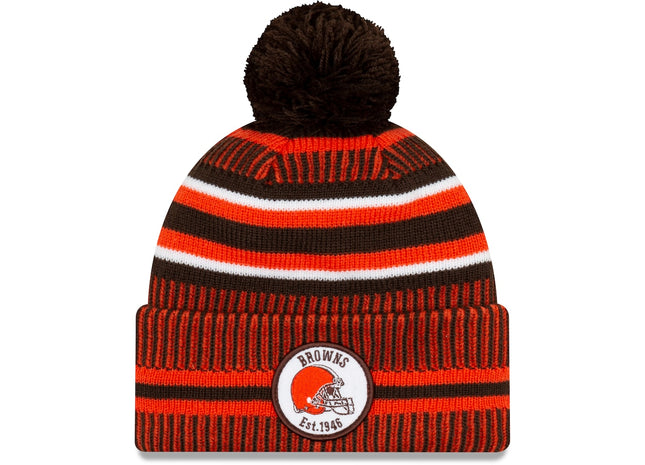 Cleveland Browns knit Bini winter hat