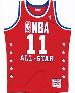 Men All Star Isiah Thomas 1989 Mitchell&ness jersey