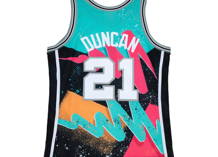 Men Hyper Hoops Swingman Tim Duncan San Antonio Spurs 1998-99 Jersey