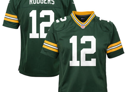 Youth Aaron Rodgers Green-bay Packets Jersey