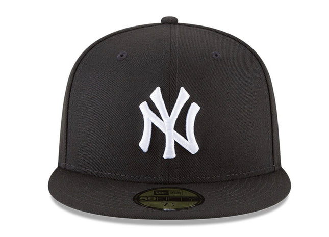 New York Yankees New Era Team  59FIFTY Fitted Hat - Black