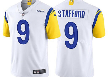 Men Los Angeles rams Stafford 2022 white limited jersey