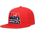Men's USA Basketball Mitchell & Ness White 1992 Dream Team Snapback Hat