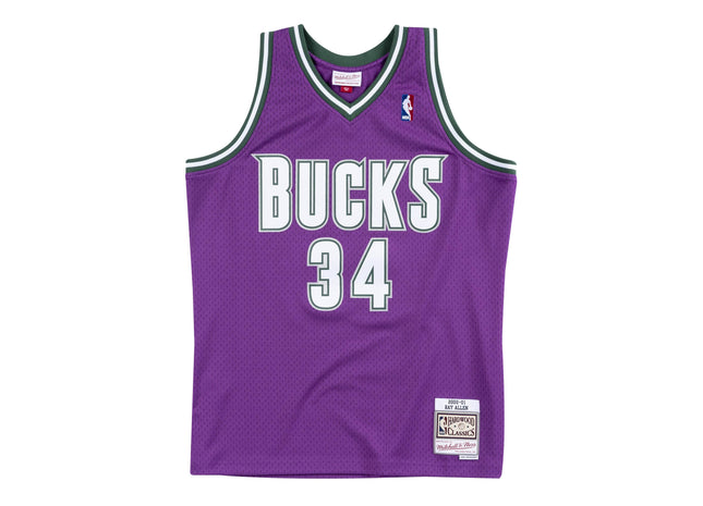 Swingman Jersey Milwaukee Bucks Road 2000-01 Ray Allen