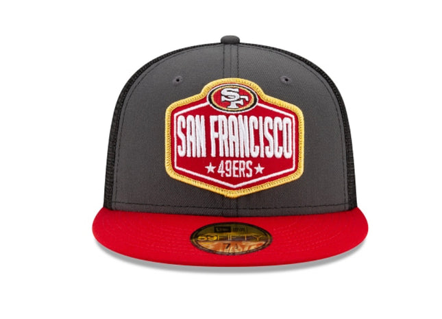 SAN FRANCISCO 49ERS NFL DRAFT 59FIFTY FITTED
