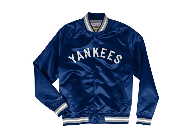 Youth Lightweight Satin Jacket New York Yankees