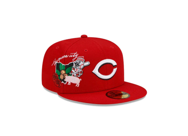Cluster Cincinnati Reds City Cluster 59FIFTY Fitted