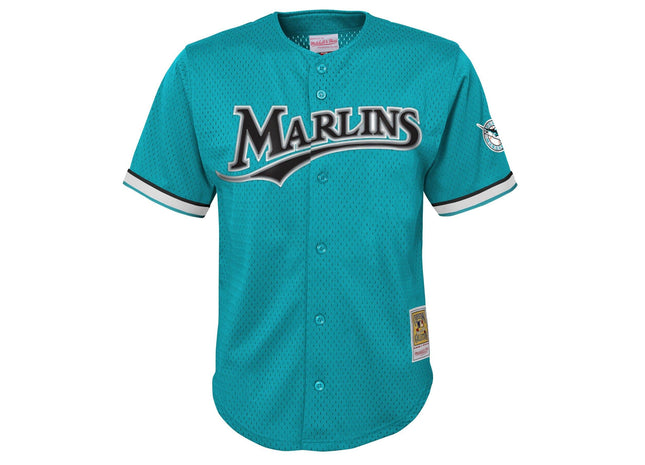 Youth Mesh BP Jersey Florida Marlins 1995 Andre Dawson