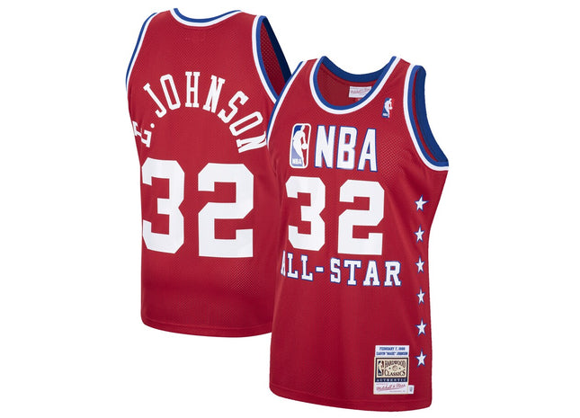Men All Star Magic Johnson Jersey