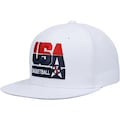 Men's USA Basketball Mitchell & Ness White 1992 Dream Team Snapback Hat