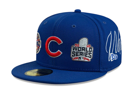 Men's Chicago Cubs New Era Royal Historic World Series Champions 59FIFTY Fitted Hat