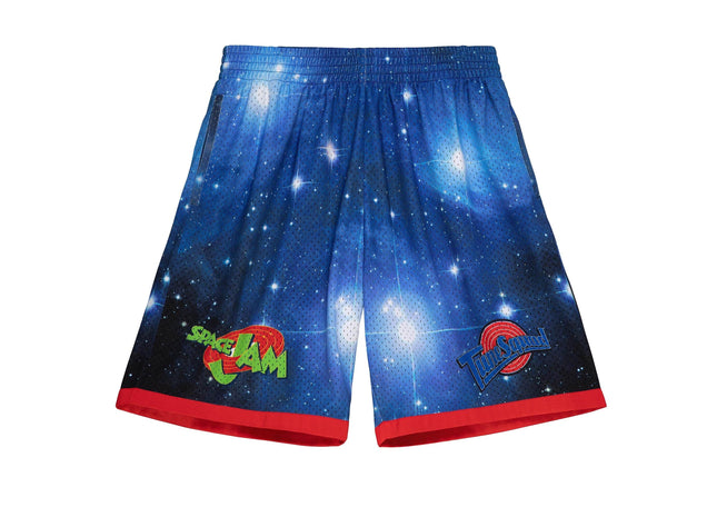 Space Jam 2 Tune Squad Galaxy Print Shorts WB Property