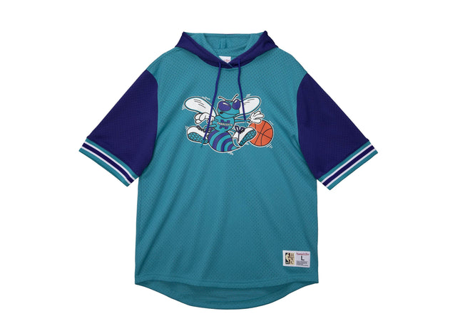 Buzzer Beater Mesh S/S Hoody Charlotte Hornets
