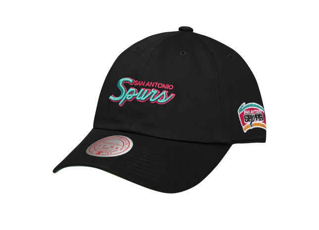 Foundation Script Dad Hat Strapback HWC San Antonio Spurs