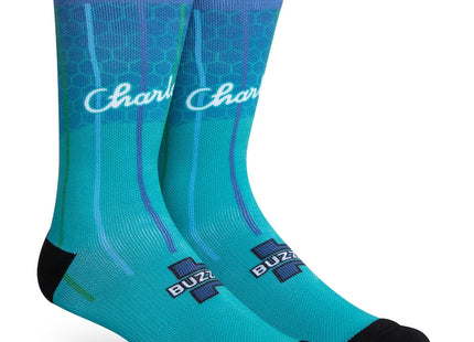 Charlotte Hornets 2021/22 City Edition Crew Socks - Teal
