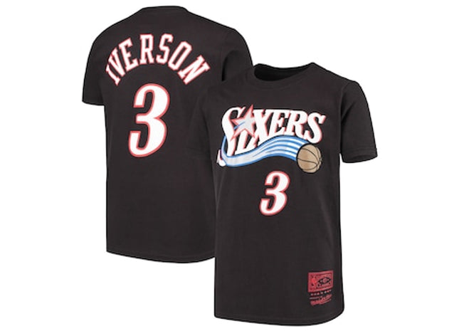 Youth Philadelphia 76ers Allen Iverson T-shirt