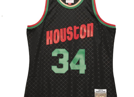 Men Neapolitan Swingman Hakeem Olajuwon Houston Rockets 1993-94 Jersey