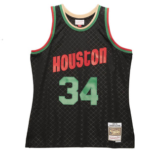 Men Neapolitan Swingman Hakeem Olajuwon Houston Rockets 1993-94 Jersey