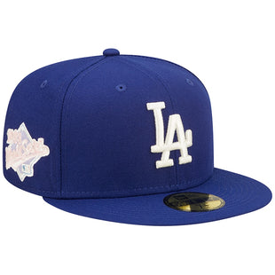 Pop Sweat Men's Los Angeles Dodgers New Era Royal band Undervisor 1988 MLB World Series Cooperstown Collection 59FIFTY Fitted Hat