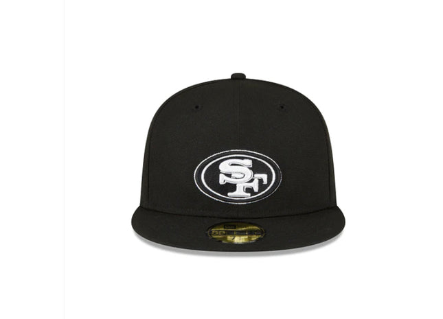 SAN FRANCISCO 49ERS Sidepatch Black 59FIFTY Fitted