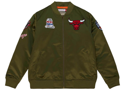 Flight Satin Bomber Jacket Chicago Bulls