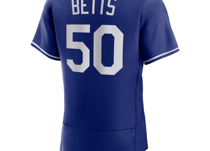 Authentic Men's Los Angeles Dodgers Mookie Betts Nike Royal Alternate Authentic Player Jersey