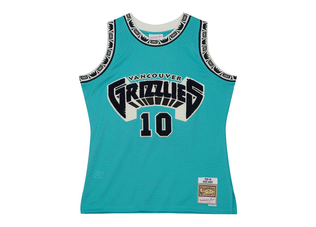 Off Court Chenille Swingman Mike Bibby Vancouver Grizzlies 1998-99 Jersey