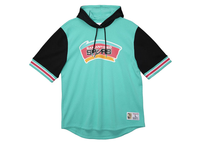 Buzzer Beater Mesh S/S Hoody San Antonio Spurs