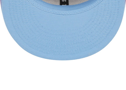 Pop Sweat Los Angeles Lakers New Era 17x NBA Finals Champions 59FIFTY Fitted Hat - Purple