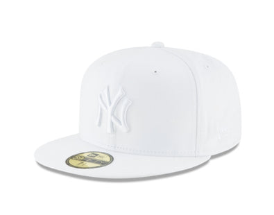 NEW YORK YANKEES WHITEOUT BASIC 59FIFTY FITTED