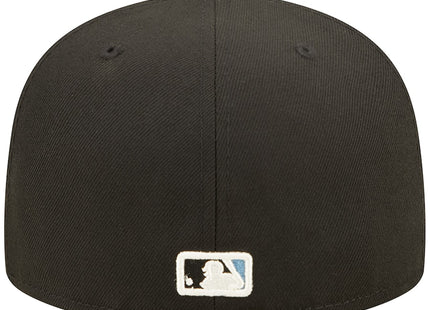 Pop Sweat Men's Pittsburgh Pirates New Era Black band Undervisor 76th MLB World Series Cooperstown Collection 59FIFTY Fitted Hat