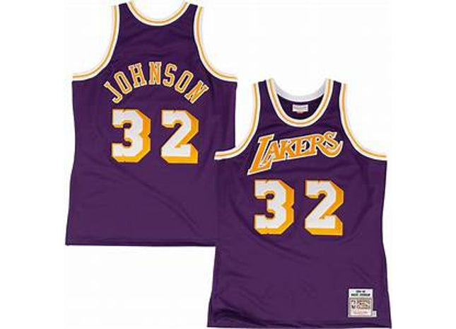 Youth Swingman Jersey Los Angeles Lakers Road 1996-97 Magic Johnson